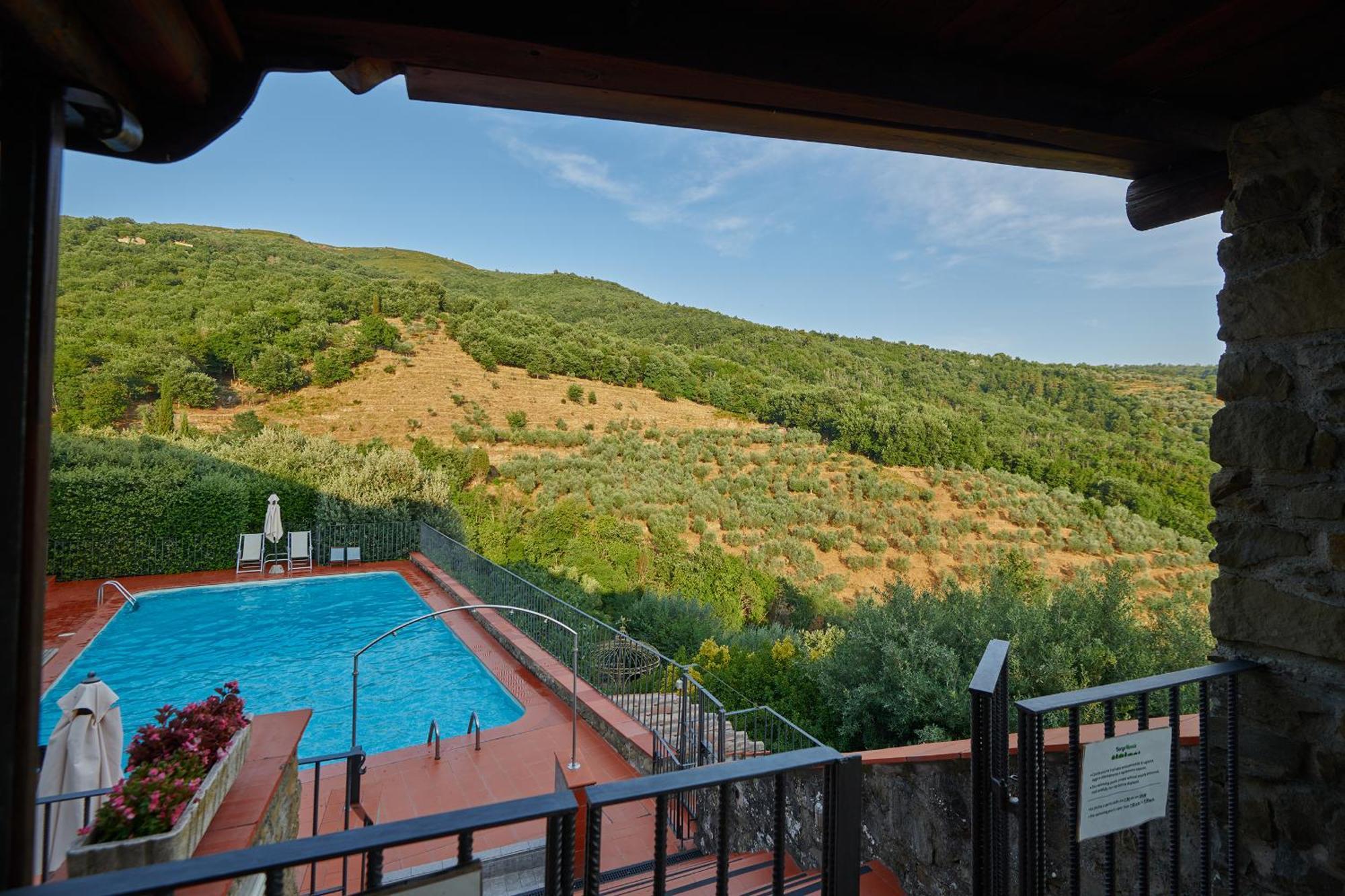 Agriturismo Borgo Mocale Castelfranco di Sopra Buitenkant foto