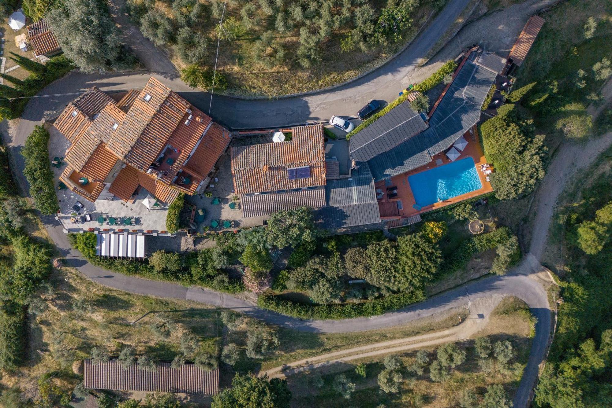 Agriturismo Borgo Mocale Castelfranco di Sopra Buitenkant foto