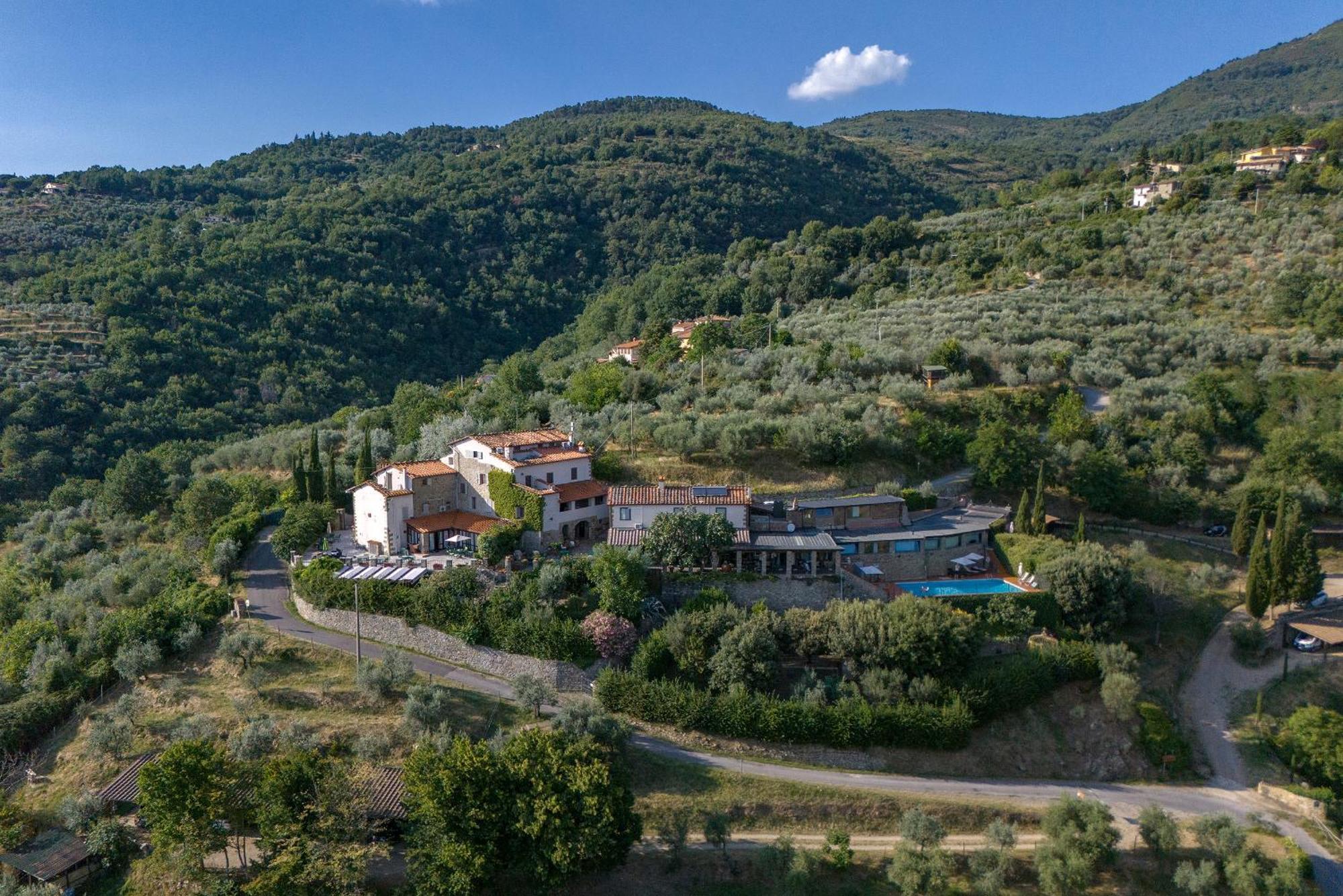 Agriturismo Borgo Mocale Castelfranco di Sopra Buitenkant foto